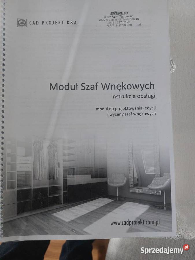Sprzedam program do projektowania wnętrz CAD Warszawa sprzedam