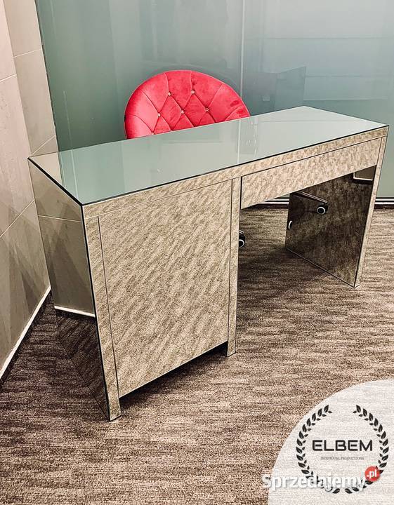 Lustrzane BIURKO w stylu Glamour 75cm Wrocław