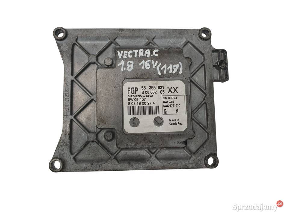 STEROWNIK SILNIKA Opel Vectra C 18 55355631 Chełm