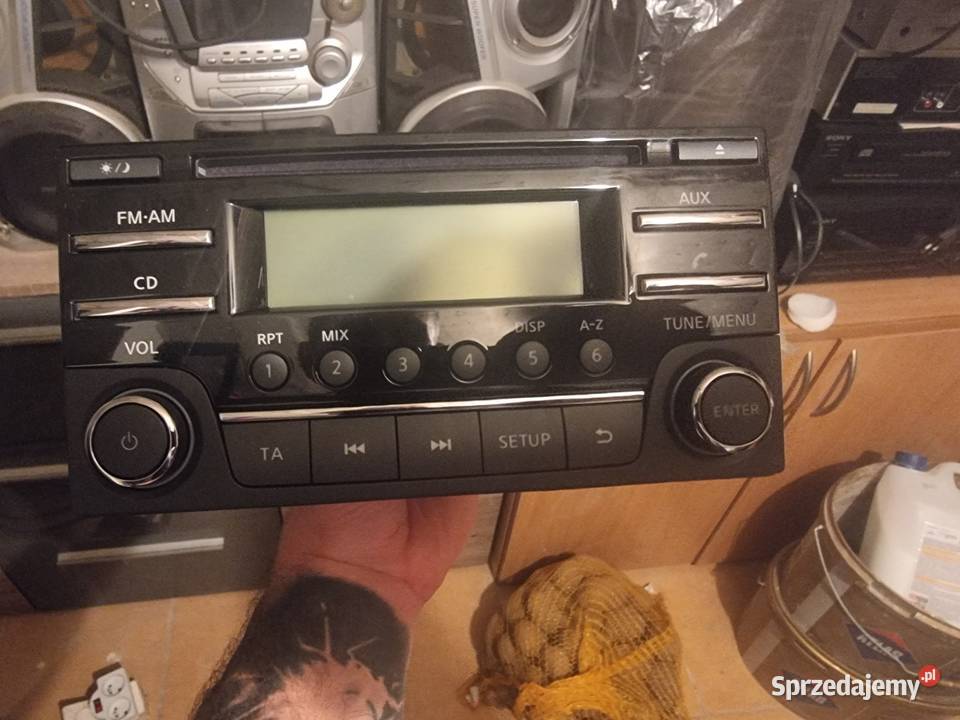 Oryginalne radio samochodowe Nissan Micra K13 z osobowe Wyposażenie wnętrza Gliwice