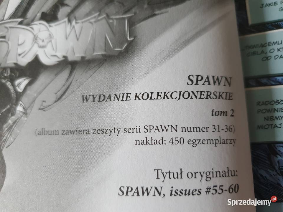 Spawn tom 2 wydanie kolekcjonerskie w sztywnej Gdynia sprzedam