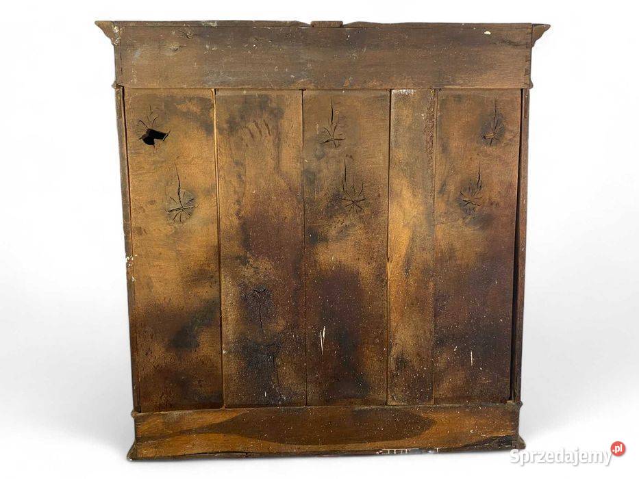Stara rzeźbiona szafa dwudrzwiowa z litego Gryfice sprzedam