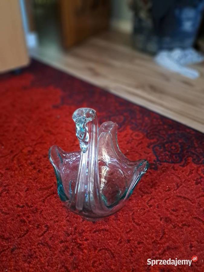 Waza w kształcie łabędzia małopolskie Wieliczka sprzedam