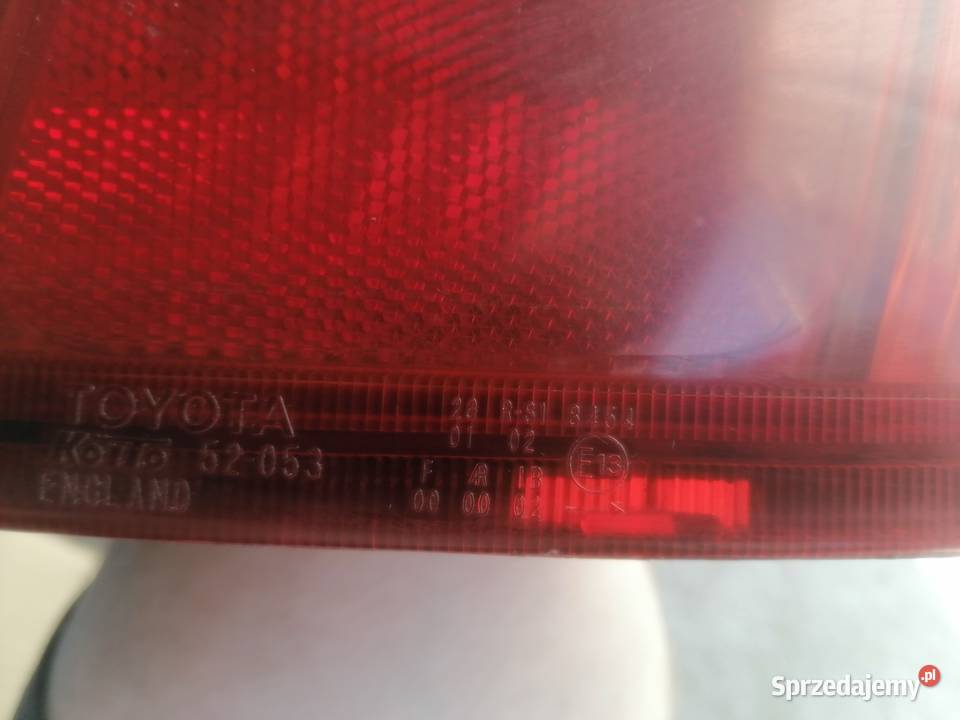 Lampa tył tylna prawa do Toyota Yaris I LIFT Cieszyn