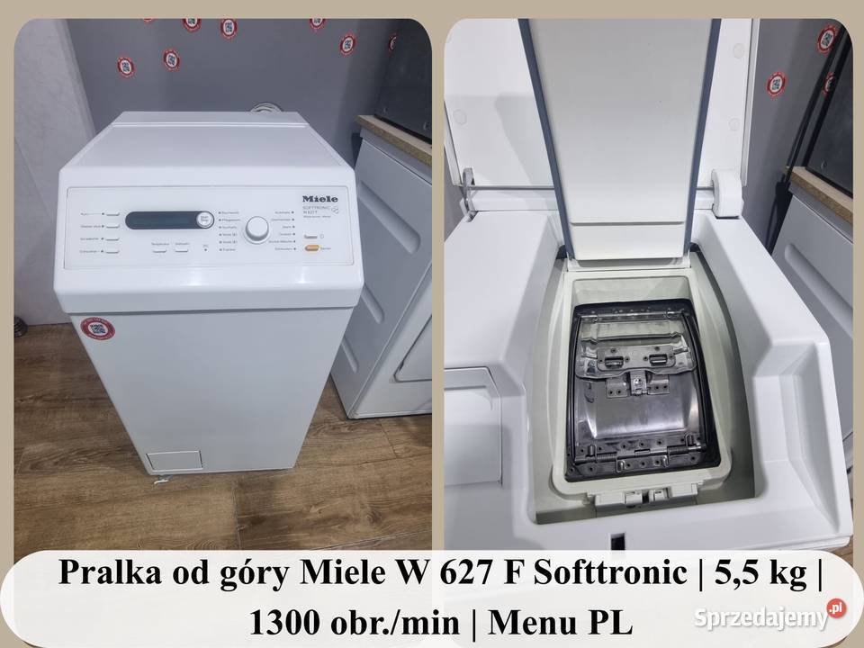 Pralka góry Miele W 627 F Softtronic 55 1300 obr Wrocław