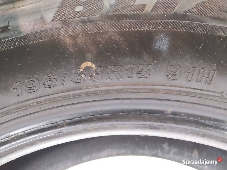 4x OPONA ZIMOWA BRIDGESTONE BLIZZAK 19565R15 zima świętokrzyskie sprzedam