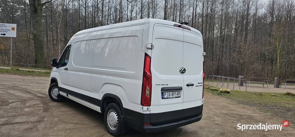 Dostawczy furgon Maxus Deliver 9 poduszka powietrzna Jarocin