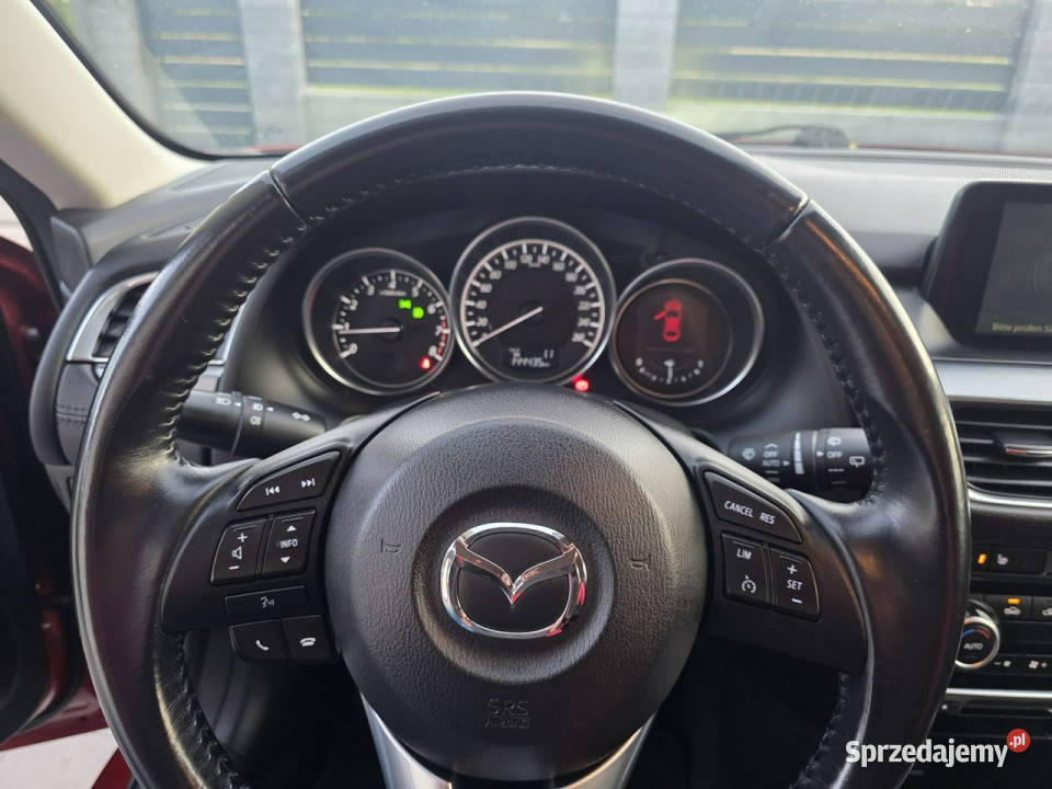 Mazda 6 POLIFT śliczna 144 BEZWYPADKOWA Kombi Czarnków