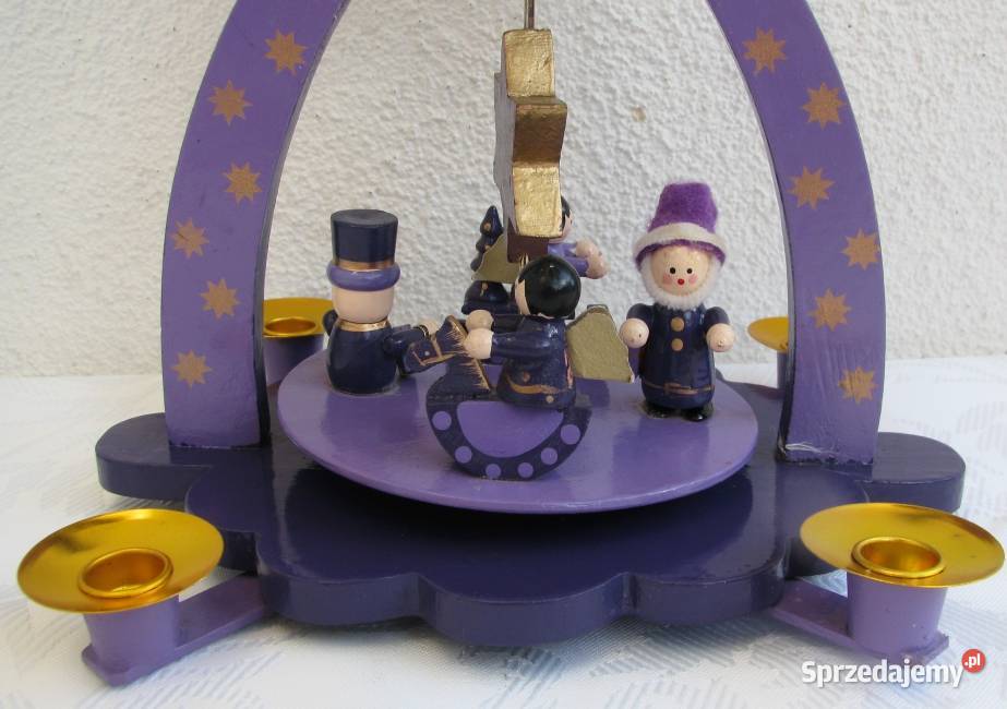 Karuzela Piramida świecznik Boże Narodzenie Wyposażenie wnętrz Koszalin