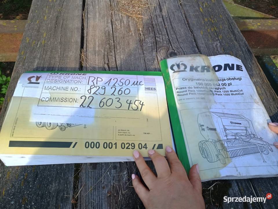 Sprzedam prasę Krone Ostrzeszów sprzedam
