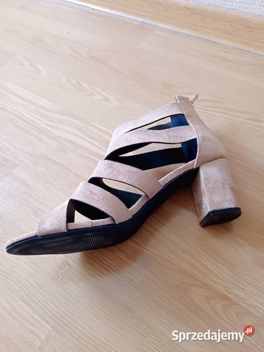 Buty botki damskie na słupku 42 Olesno