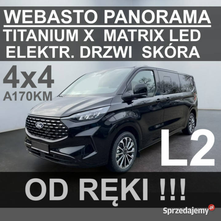 Ford Tourneo Custom L2 Webasto Panorama Titanium