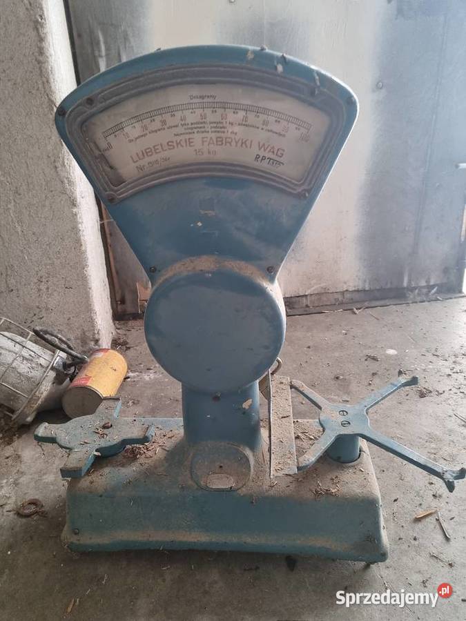 Waga sklepowa PRL Lubelska Vintage sprzedam