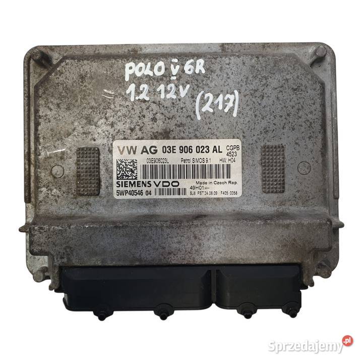 STEROWNIK SILNIKA komputer VW Polo V 12 12V CGPB Chełm
