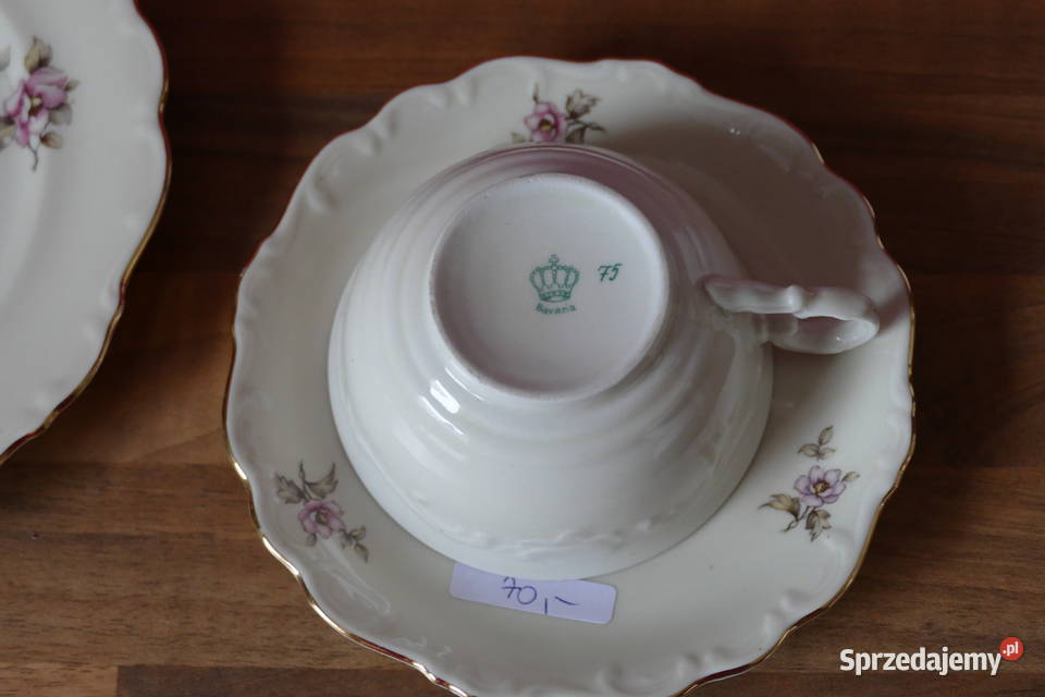 Trio porcelanowe Porcelana i szkło Antyki, Sztuka, Kolekcje Słupsk sprzedam