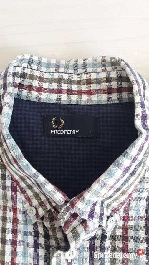 Koszula w kratkę Fred Perry Głuchołazy