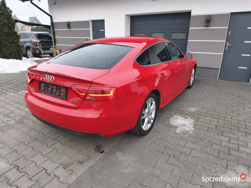 Audi A5 Sportback LIFTmanualledOPŁACONA 8T aluminiowe felgi małopolskie Żabno