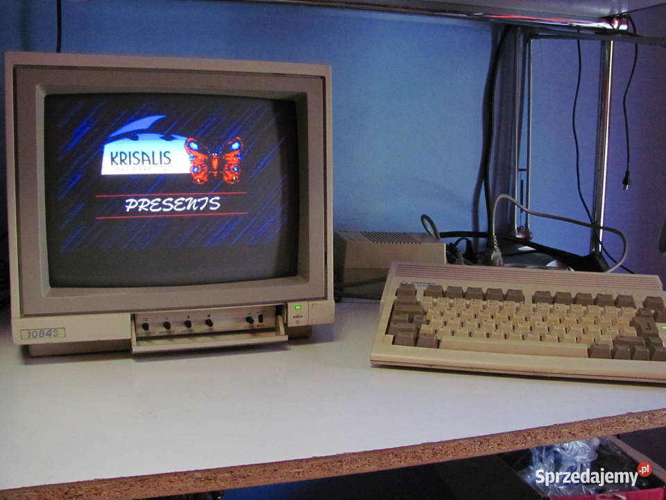 Komputer Amiga 600 z zasilaczem Łódź sprzedam