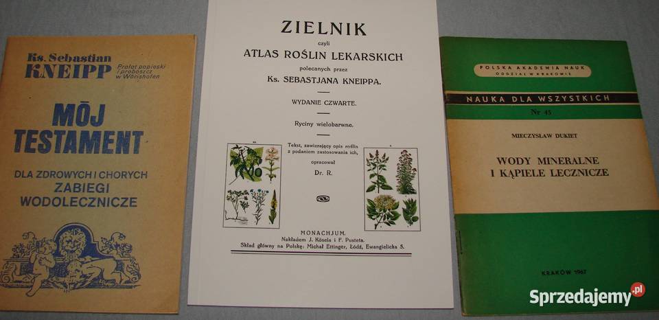 Wodolecznictwo Leczenie wodą książki Radom