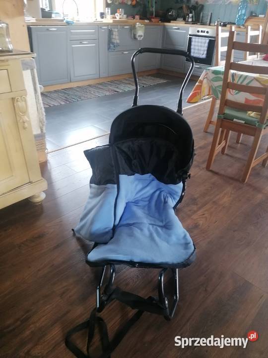 Sanki dziecięce z oparciem regulowanym pchaczem Pozostałe pomorskie