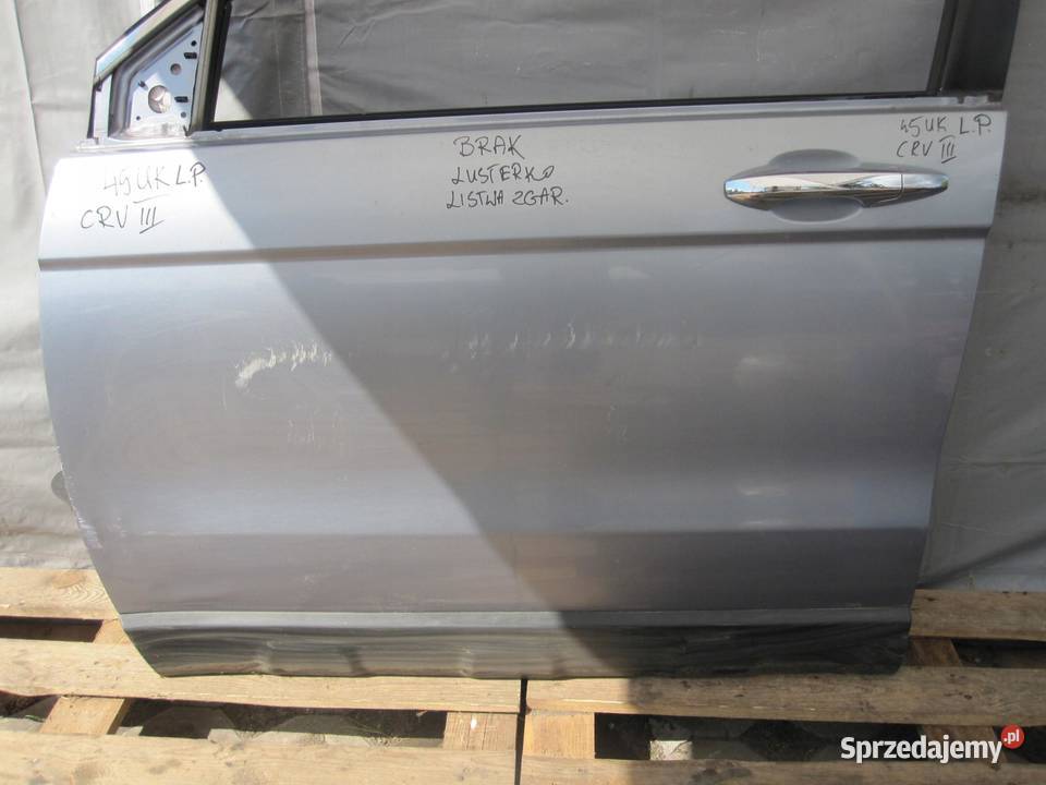 HONDA CRV CRV III 08r drzwi lewe przód osobowe Drzwi
