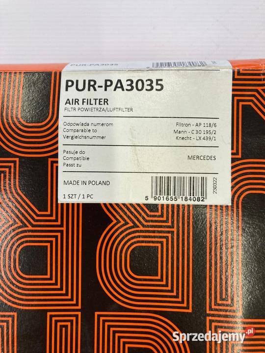 filtr Purro PUR PA 3035 Częstochowa