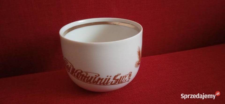 Zestaw pamiątkowy Komunijny z okresu PRL Świdnica