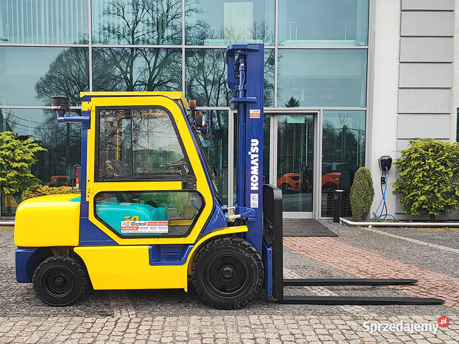 Wózek widłowy Komatsu FD30T12 diesel duplex 4 m Wózki widłowe