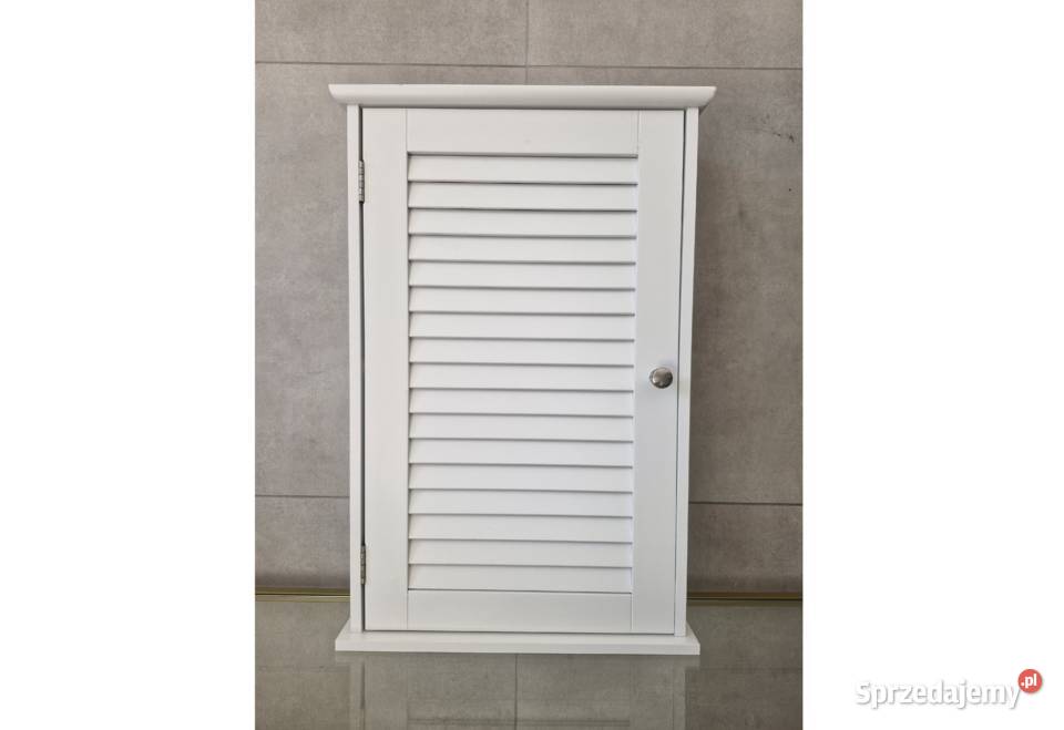 nowa biała wisząca szafka łazienkowa ścienna Wokowice sprzedam