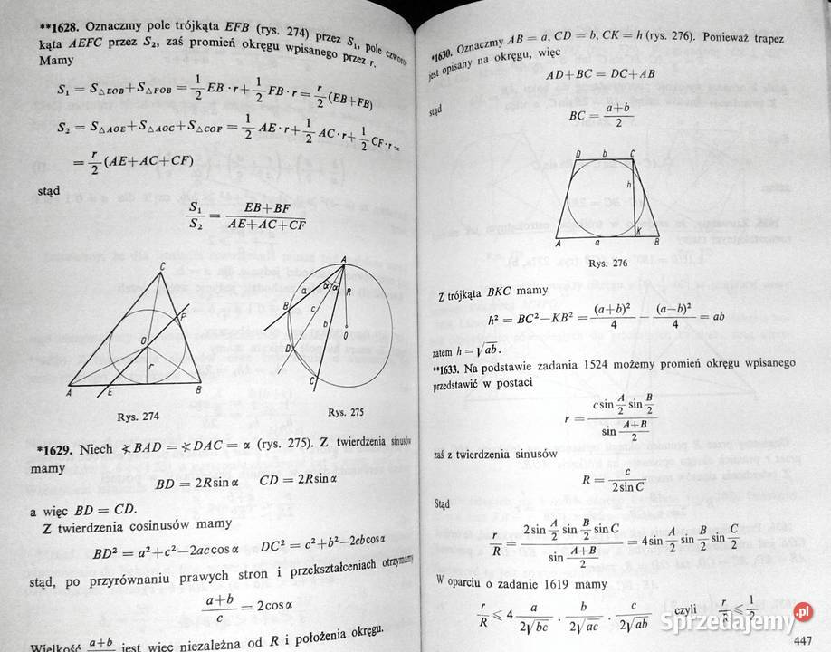 Zbiór zadań z matematyki kandydatów na wyższe