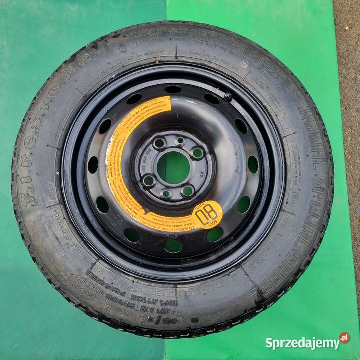 koło dojazdowe zapasowe 14 4x98 13580R14 fiat Brzeg