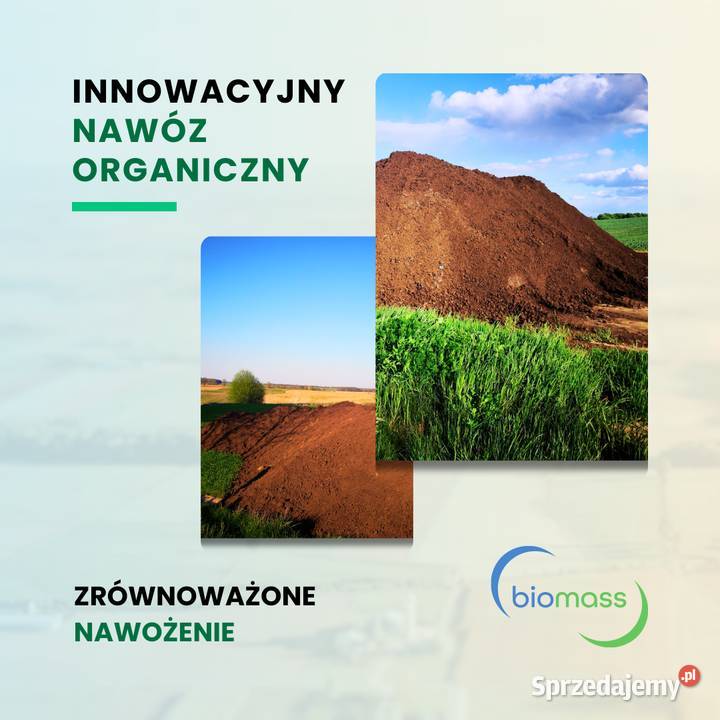 Nawóz organiczny Biomass Rolników nawozy Nawozy i ŚOR Choszczno sprzedam