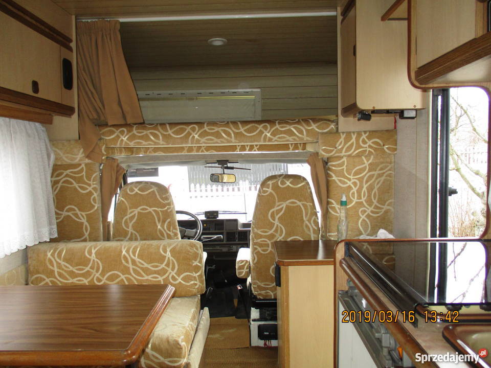 Kamper Fiat Ducato zabudowa burstner Rok produkcji 1990 Dobczyce