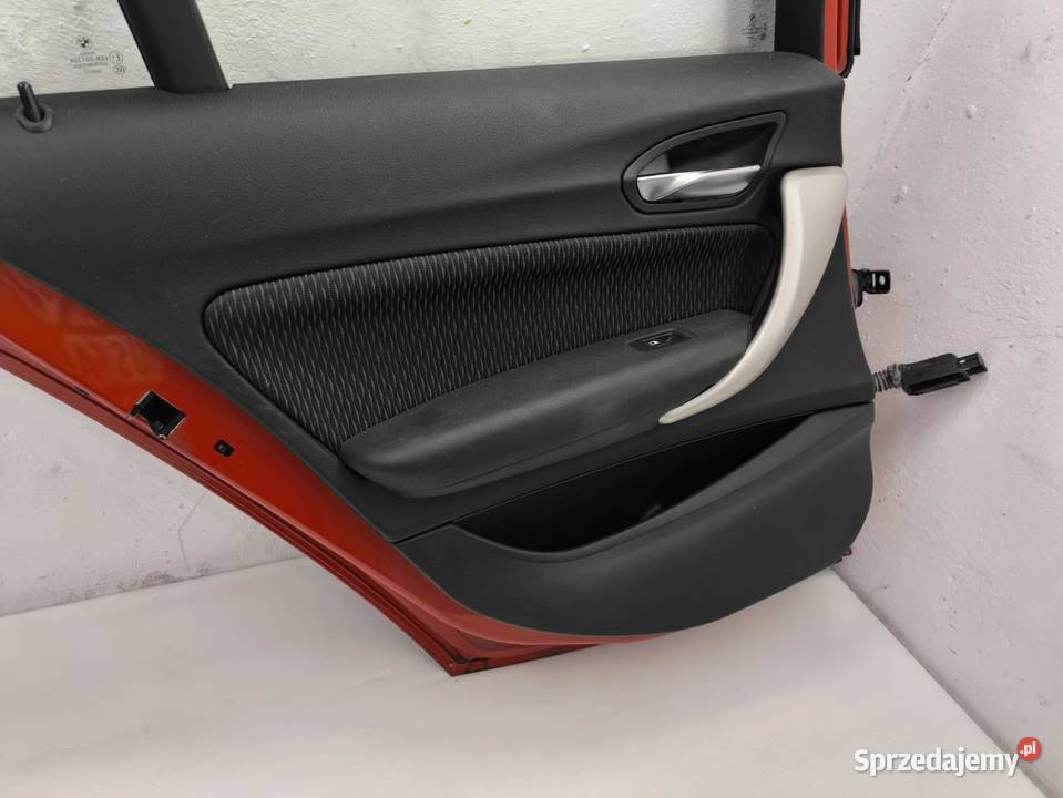 DRZWI LEWY TYŁ BMW F20 B44 VALENCIA ORANGE