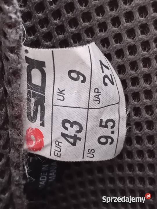 Buty motocyklowe SIDI STIVALI b2 43 Starachowice