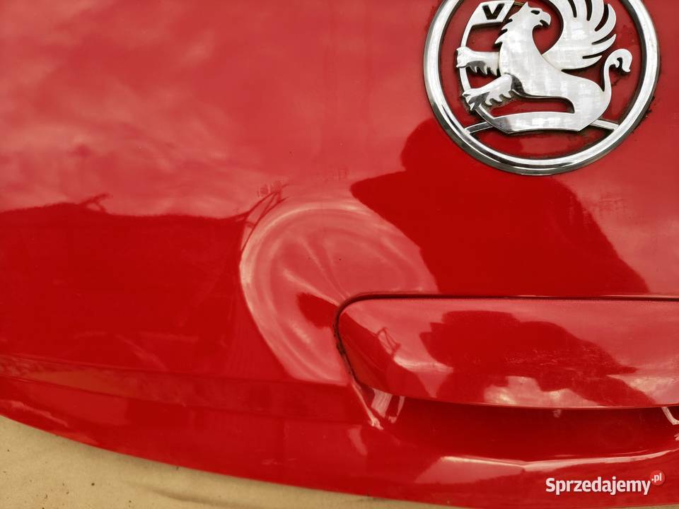 Klapa bagażnika tył Opel Corsa D Czerwona Radom sprzedam