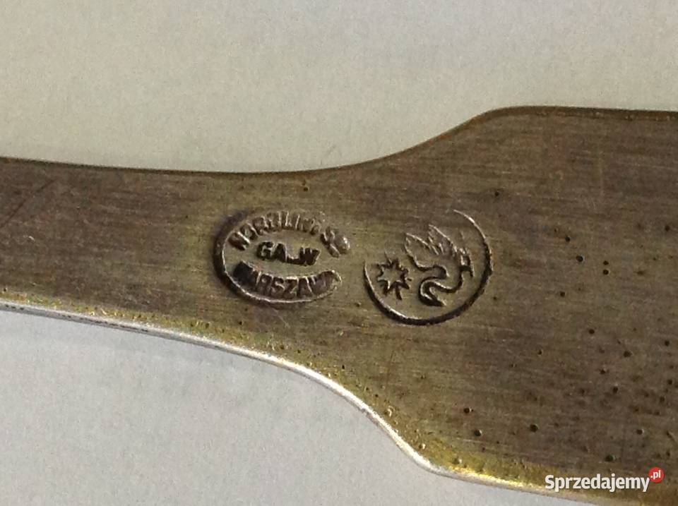 Stara Łyżeczka NORBLIN WARSZAWA Sygnowana