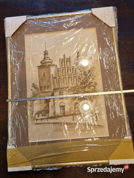 Stary OBRAZ RYSUNEK Tigran Khachmanian Lublin