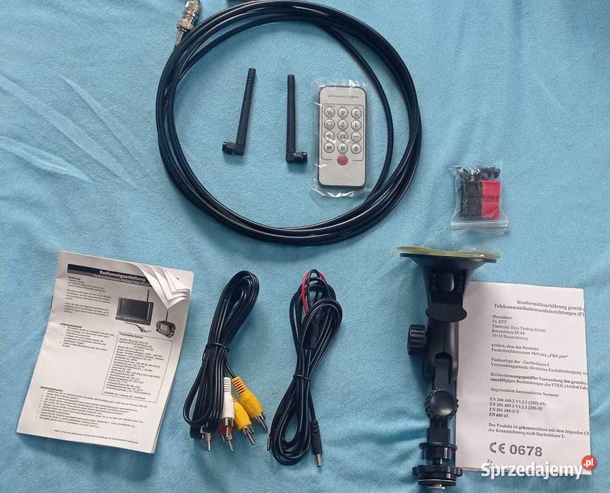 Kamera cofania bezprzewodowa kamper bus TIR Tyczyn