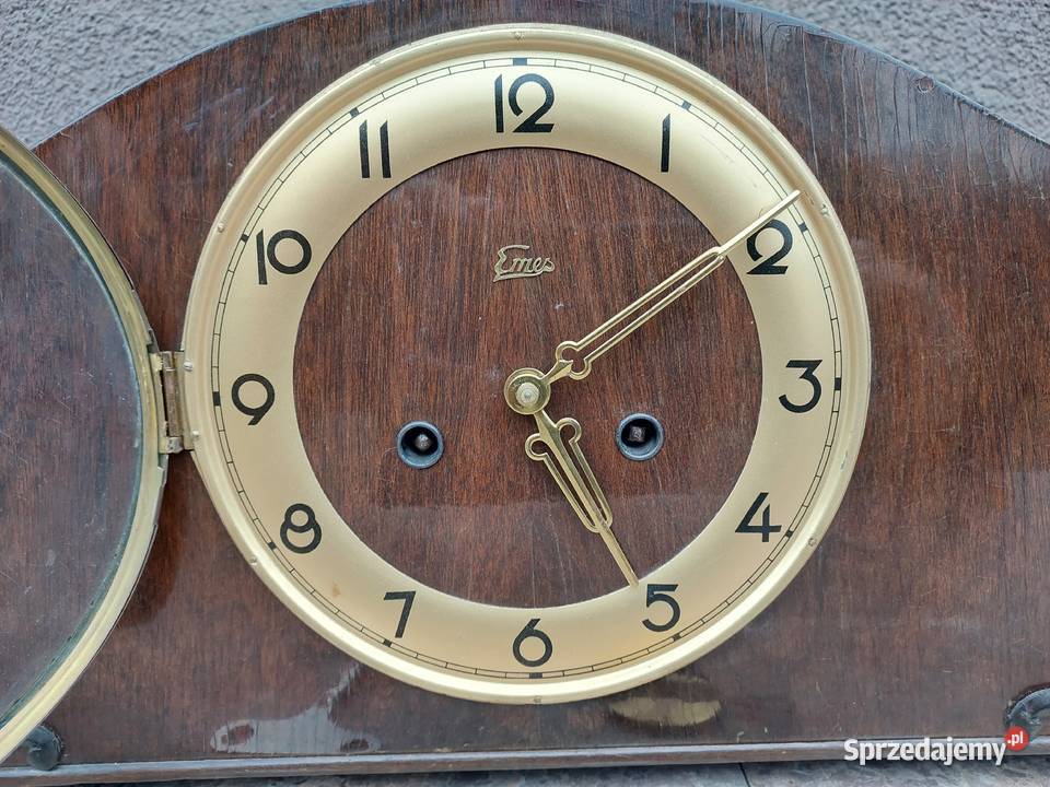 118 Stary zegar bufetowy niemiecki Emes sprawny sprzedam