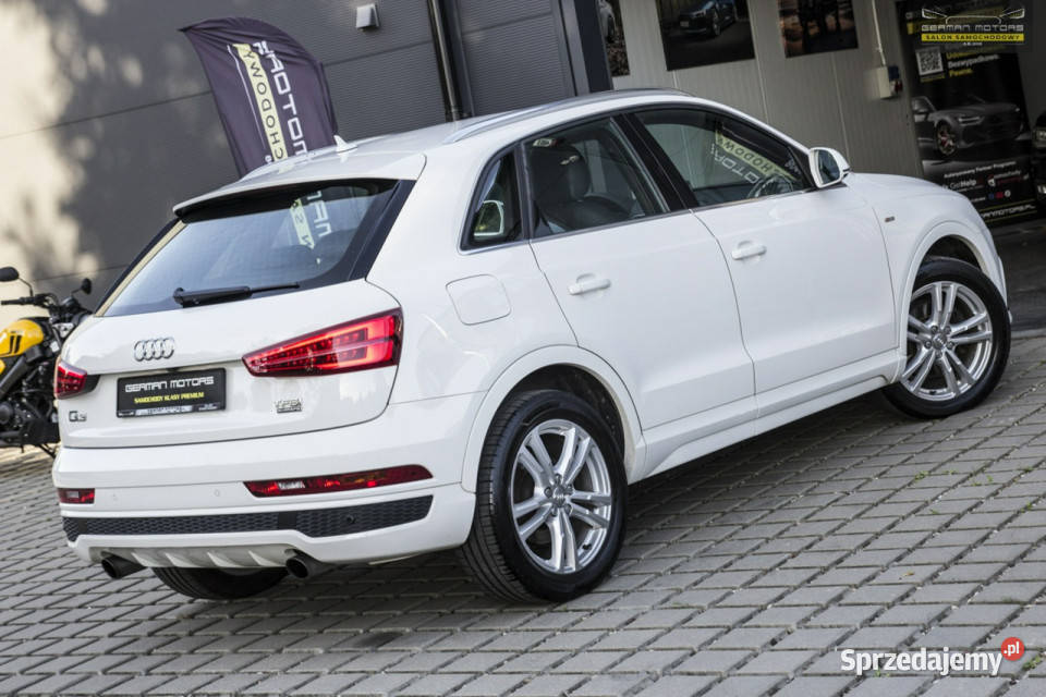 Audi Q3 Led Sline Kamera Bose Quattro Elfotele Dębogórze