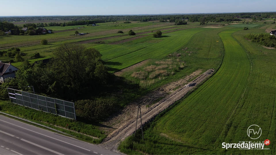 Usługi DRONEM ZDJĘCIA Z DRONA Działek Lokali małopolskie Bochnia sprzedam
