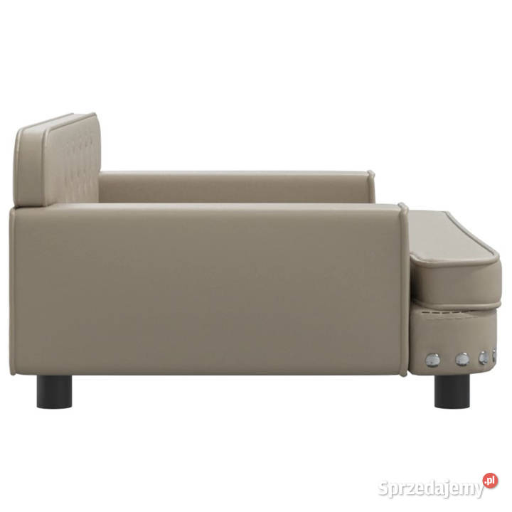 Sofa dzieci cappuccino 90x53x30 sztuczna skóra Meble Warszawa