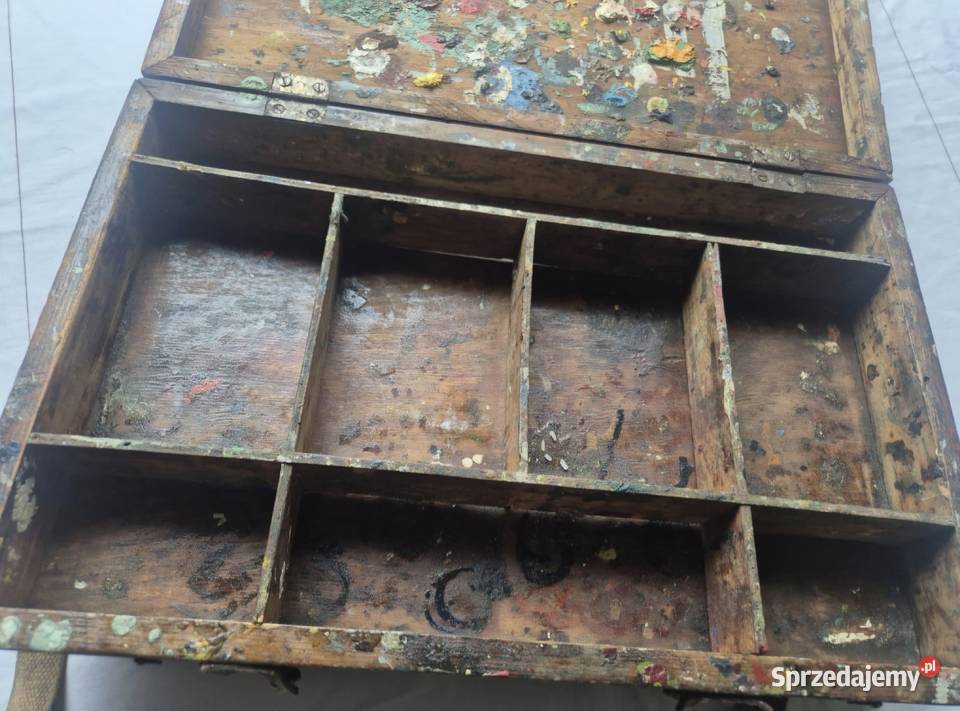 Skrzynka malarska pocz XX w Brzesko