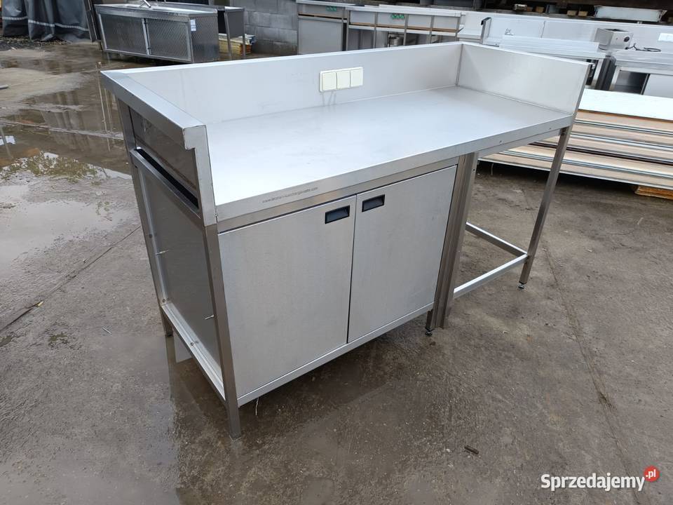 Stół nierdzewny roboczy gastronomiczny Szafka Laskowa