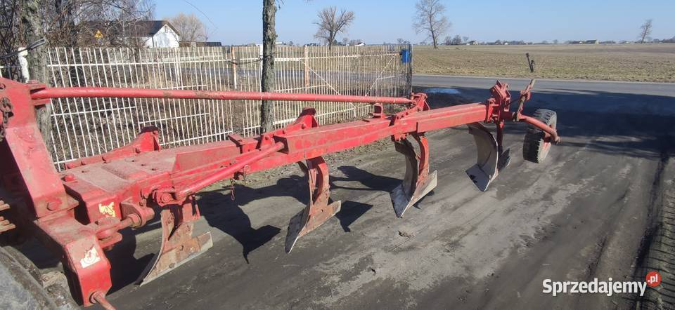 Pług 4 skiby czteroskibowy kujawsko-pomorskie Brześć Kujawski
