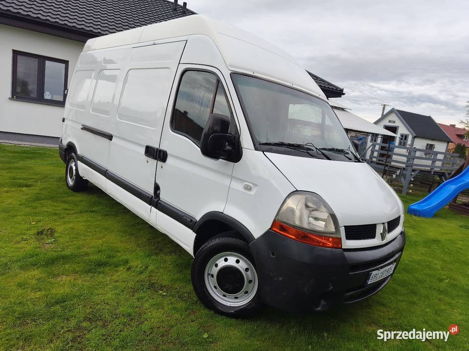 RENAULT MASTER MAXI L3H3 28DTI 2005r nieuszkodzony Bartochów