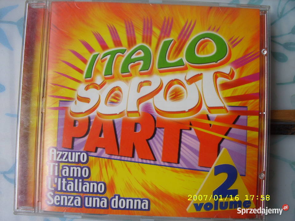 Skladanka CDITALO SOPOT PARTY VOL 2 Wołów sprzedam