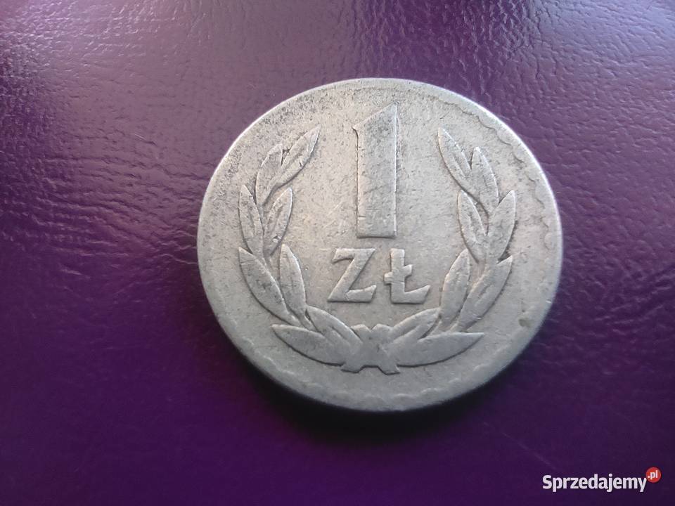 Moneta PRLu 1 ZŁOTY 1957 Rzadkość Pruszków sprzedam