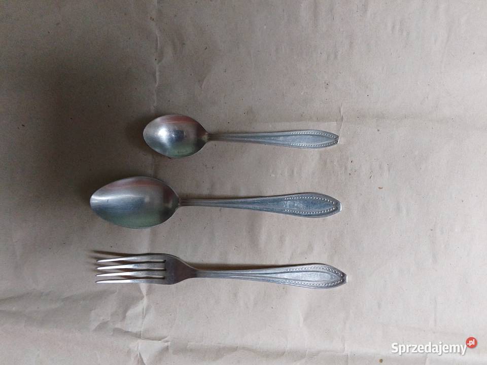 Zestaw sztućców aluminiowych LEFANA PRL Pozostałe śląskie sprzedam